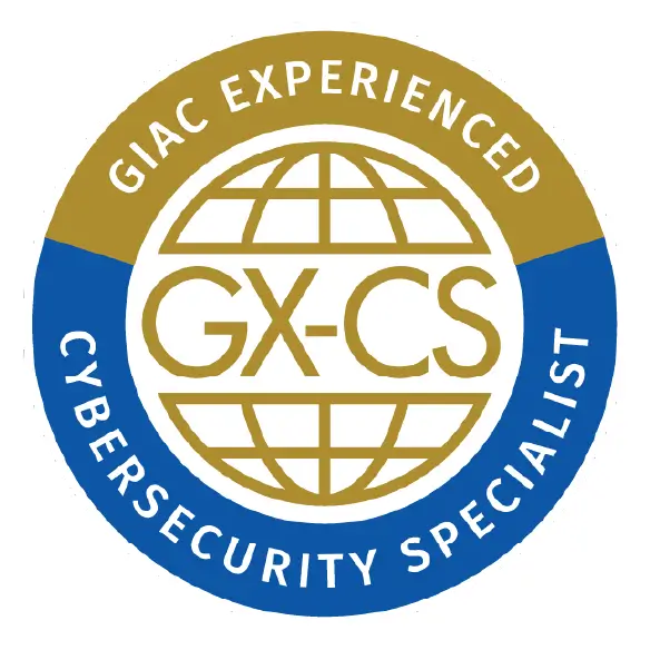 GIAC EXPERIENCED CYBERSECURITY SPECIALIST GX-CS