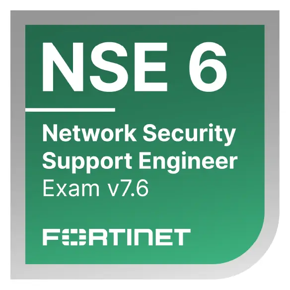 Fortinet NSE 6 Network Security Support Engineer Exam v7.6