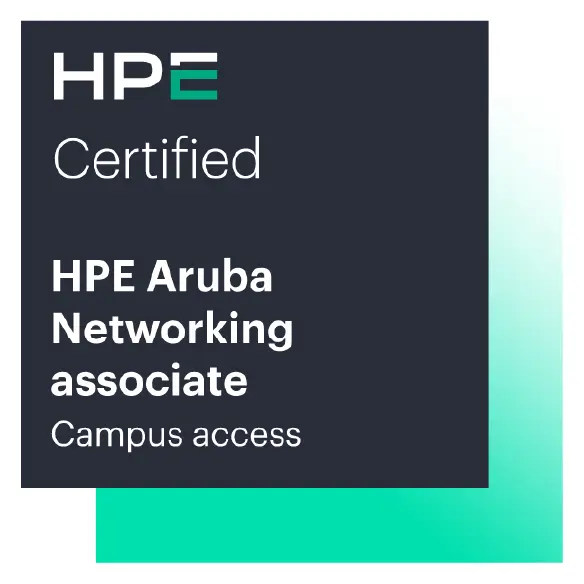 HPE Aruba Networking Associate Campus Access